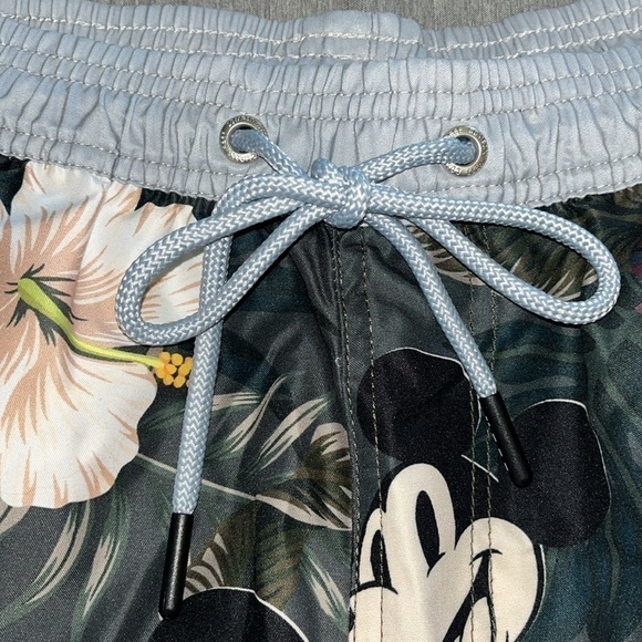 Disney Men's Mickey Mouse Floral Daily Hot Tub Board Shorts for Swimming Medium - Picture 2 of 10